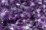 Deep-Purple Thumbs Up Amethyst Geode Pair on Metal Stands #214800-14